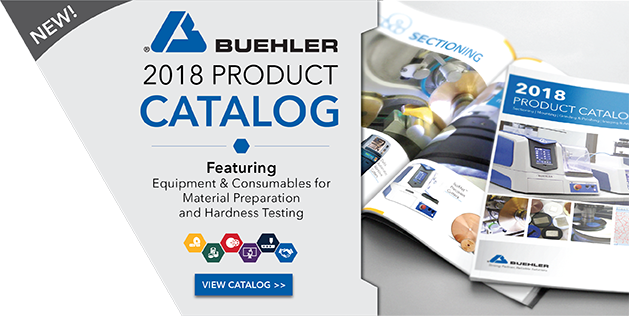Check out the 2018 Buehler Product Catalog!