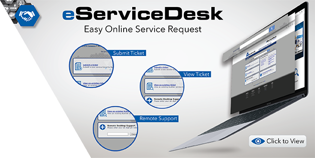 Visit eServiceDesk for all you Buehler Service Request Needs!